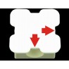 Element maty 2 otwory